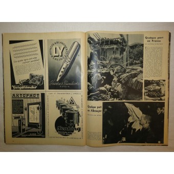 Dans Les Gorges des Balkan. Ranskan kieli “signaali”, nr.8, 1944. Espenlaub militaria